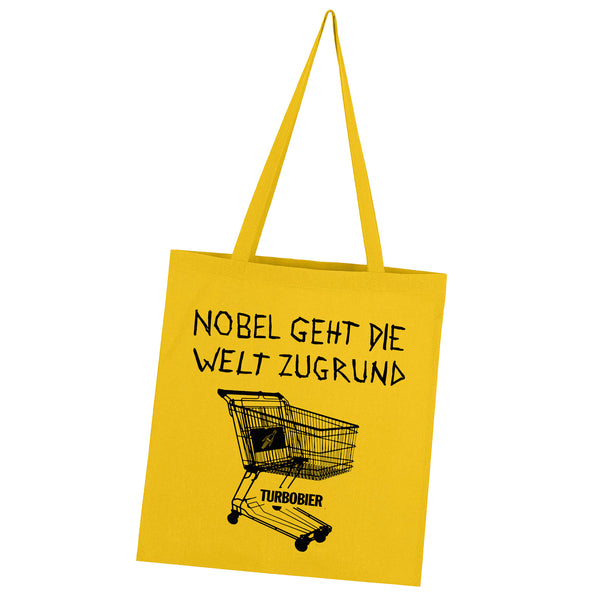 Tasche 'Nobel geht die Welt zugrund'
