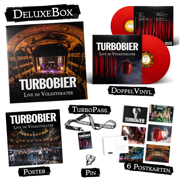 TURBOBIER 'Live im Volkstheater' Deluxe-Box