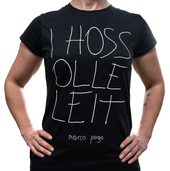 Shirt 'I hoss olle Leit' (Frauenschnitt)