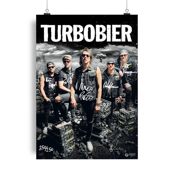 TURBOBIER 'Poster NGDWZ' (nummeriert + signiert!)